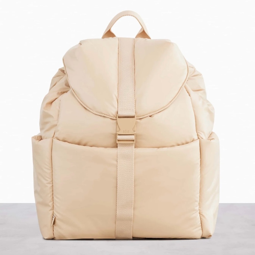 The Limited Edition Cargo Backpack in Beige
